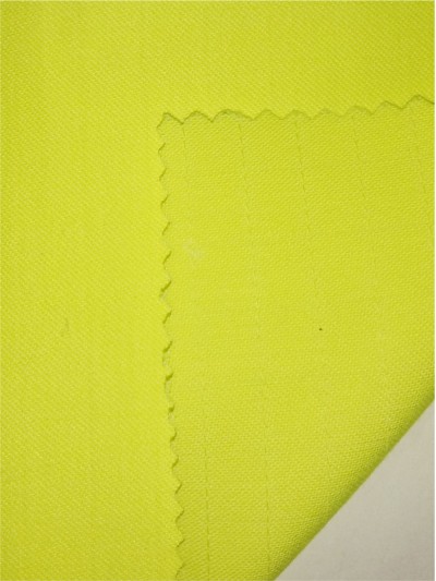 XX CGWI   32/2*10  300gsm  CVC防靜電阻燃直貢  螢光 側面照